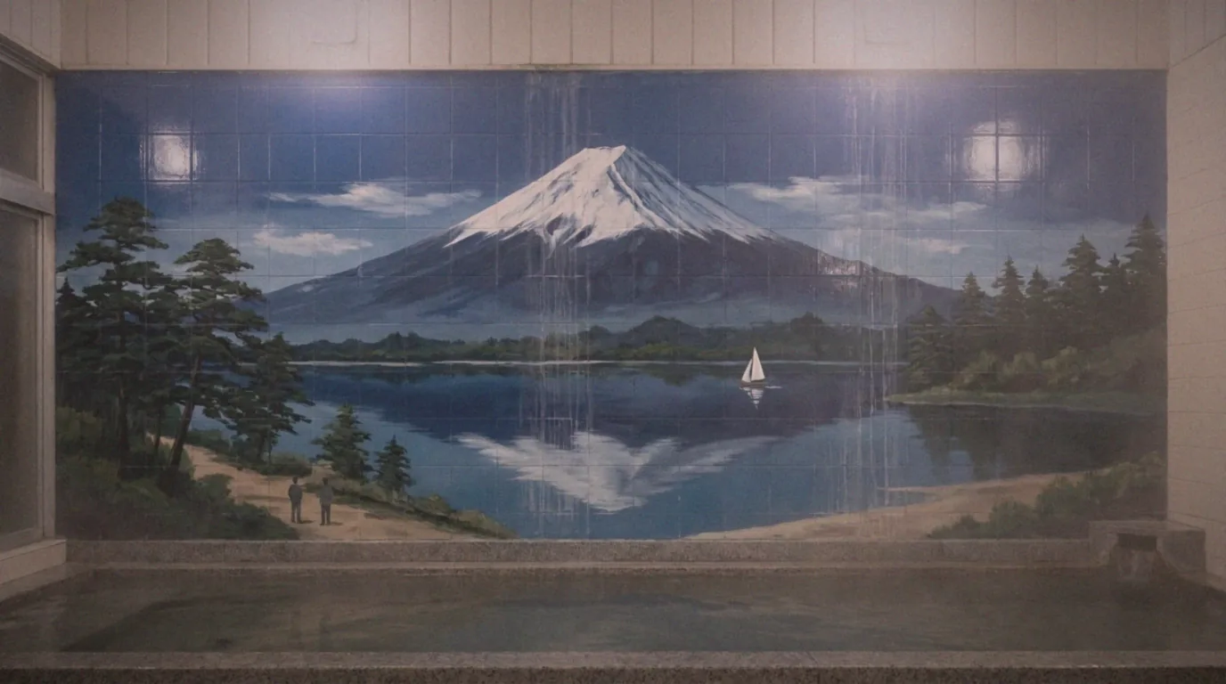 昭和58年に塗り直したペンキ絵